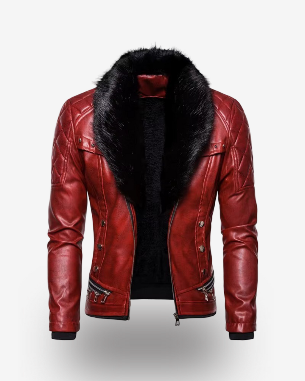 Men's Leather Jacket - Moscow