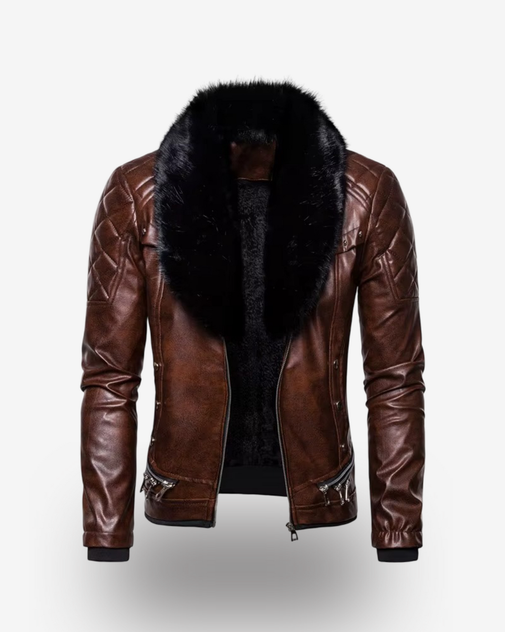 Men's Leather Jacket - Moscow