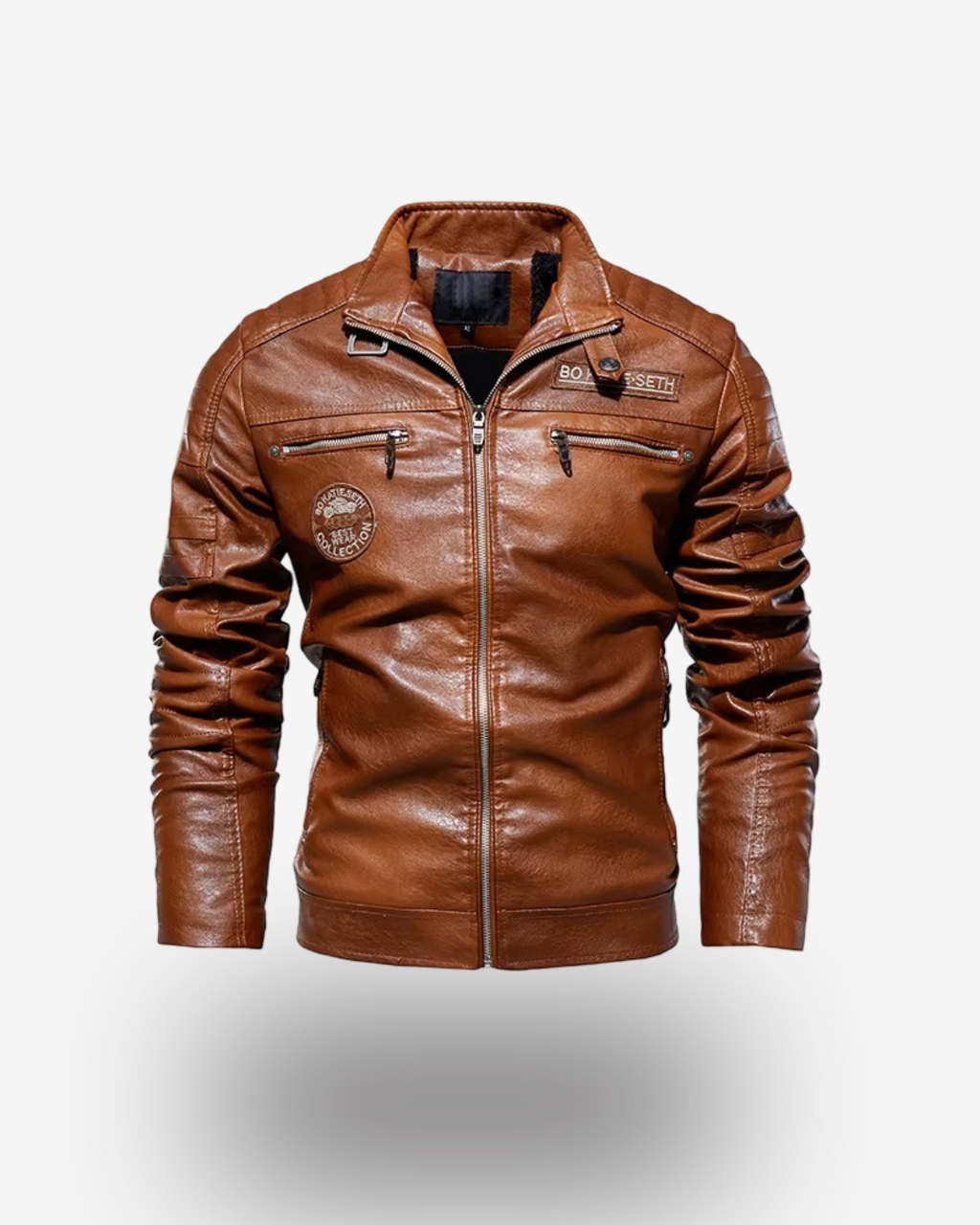 Men's Leather Jacket - Vienna