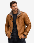 Men's Leather Jacket - Voloma