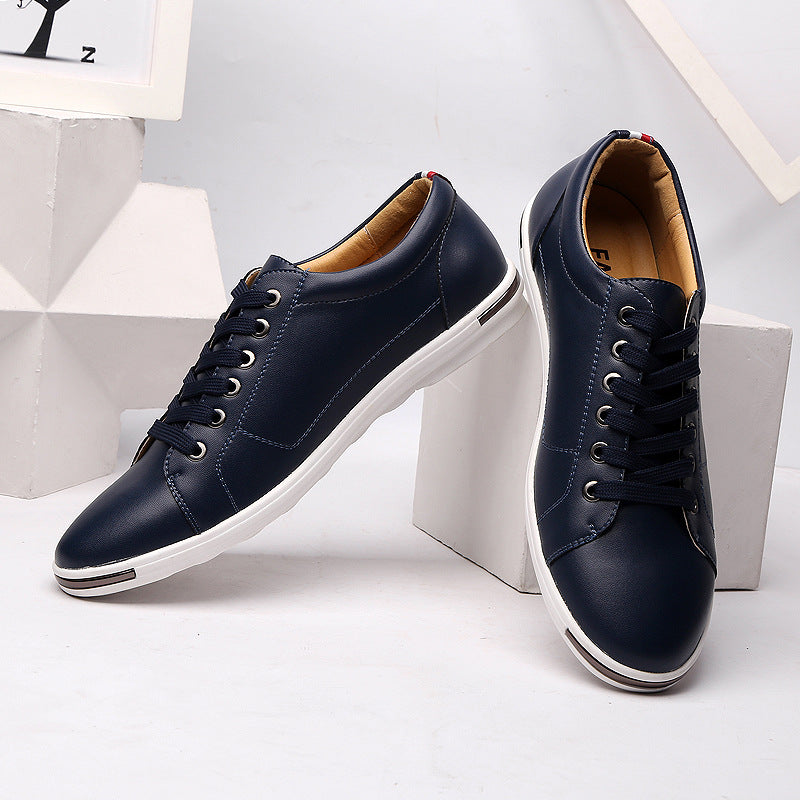 Sebastien Faux Leather Sneakers
